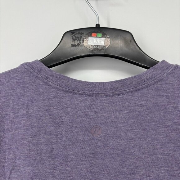 Lululemon Purple Short Sleeve T Shirt Athletic Womens Size 6 *Read Description* - Picture 3 of 5